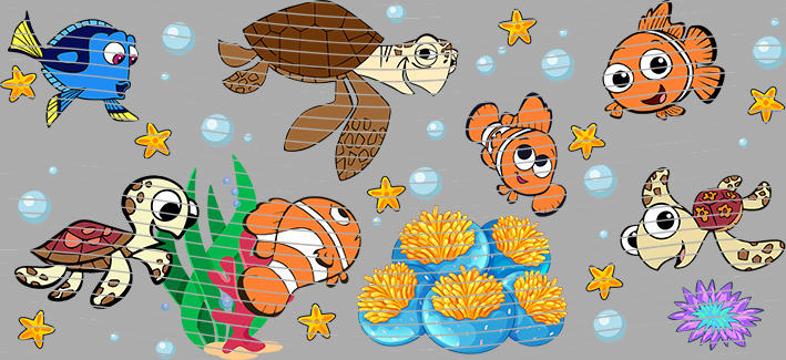 16oz Finding Nemo-N8-8